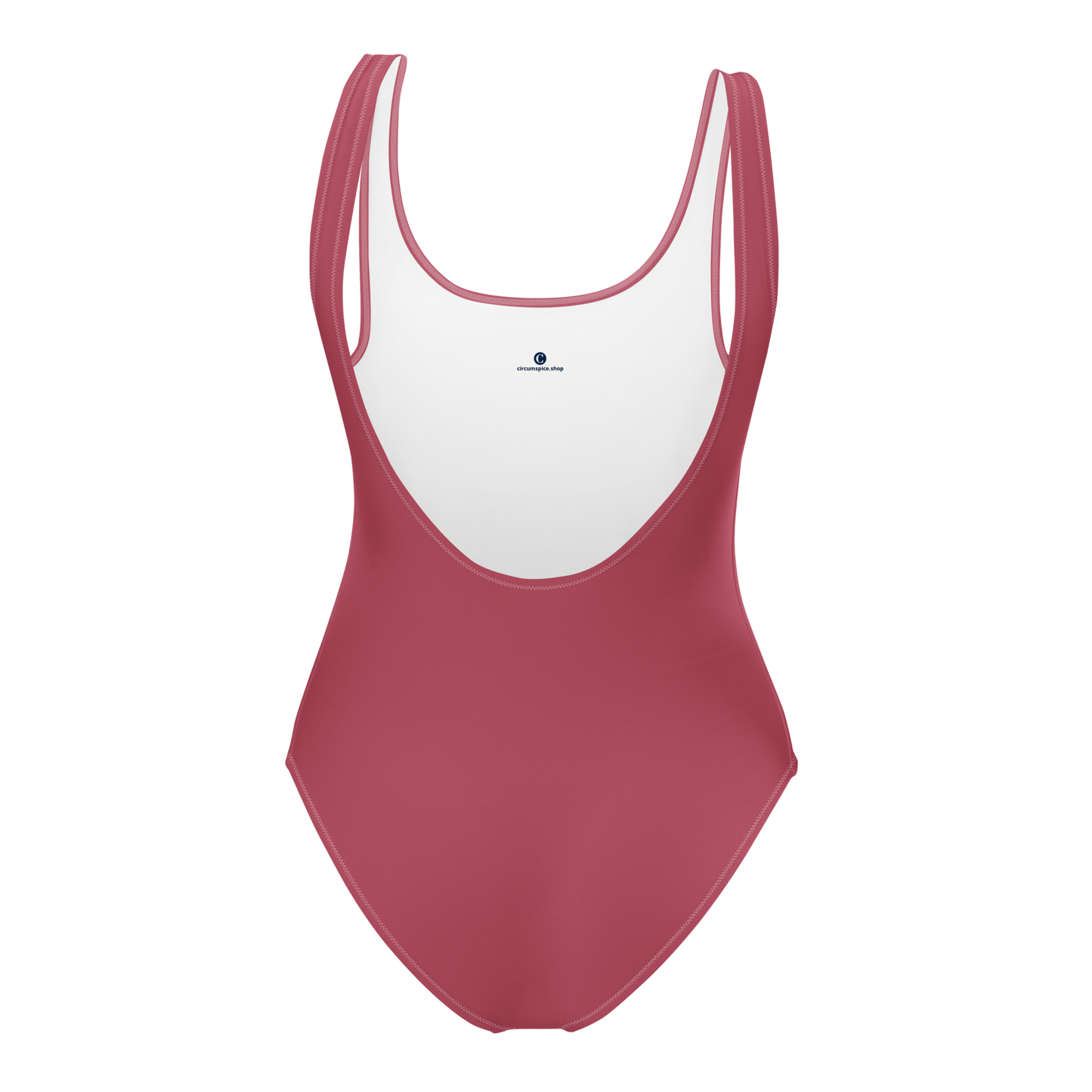 Michigan Upper Peninsula One-Piece Swimsuit (w/ UP Outline) | Popstar Pink