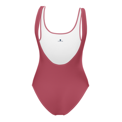 Michigan Upper Peninsula One-Piece Swimsuit (w/ UP Outline) | Popstar Pink