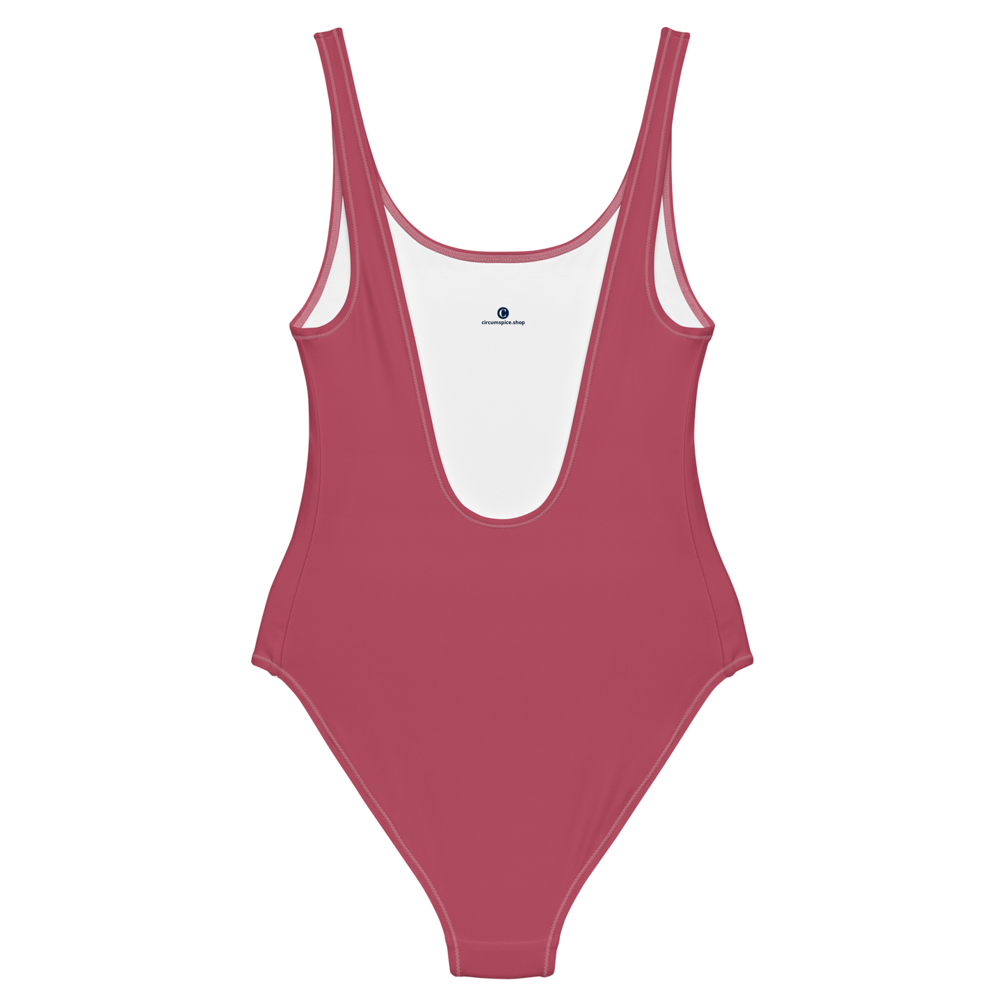 Michigan Upper Peninsula One-Piece Swimsuit (w/ UP Outline) | Popstar Pink