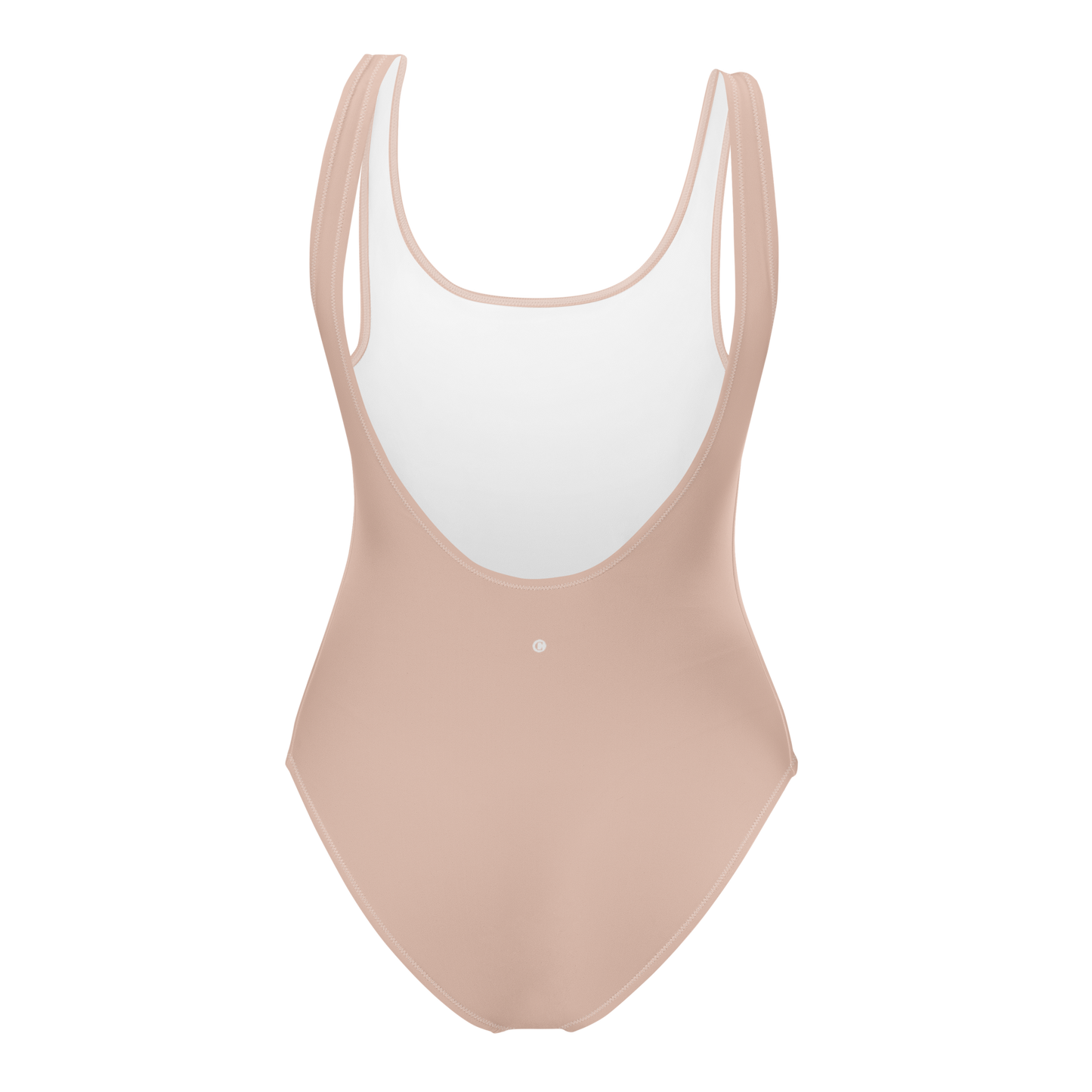 Michigan Upper Peninsula One-Piece Swimsuit (w/ UP Outline) | Rose Gold