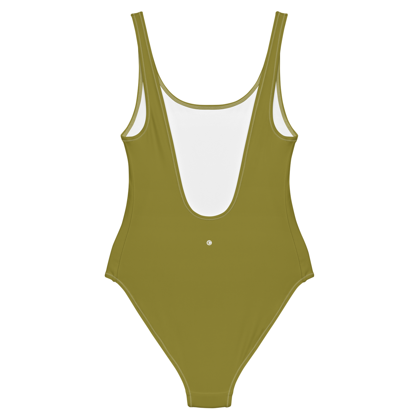 Michigan Upper Peninsula One-Piece Swimsuit (w/ UP Outline) | Scrub Gold