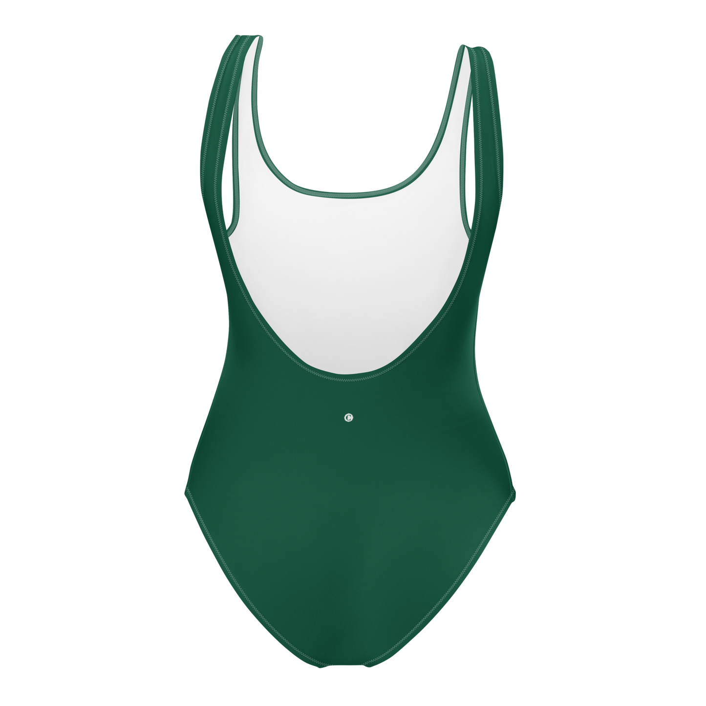 Michigan Upper Peninsula One-Piece Swimsuit (w/ UP Outline) | Superior Green