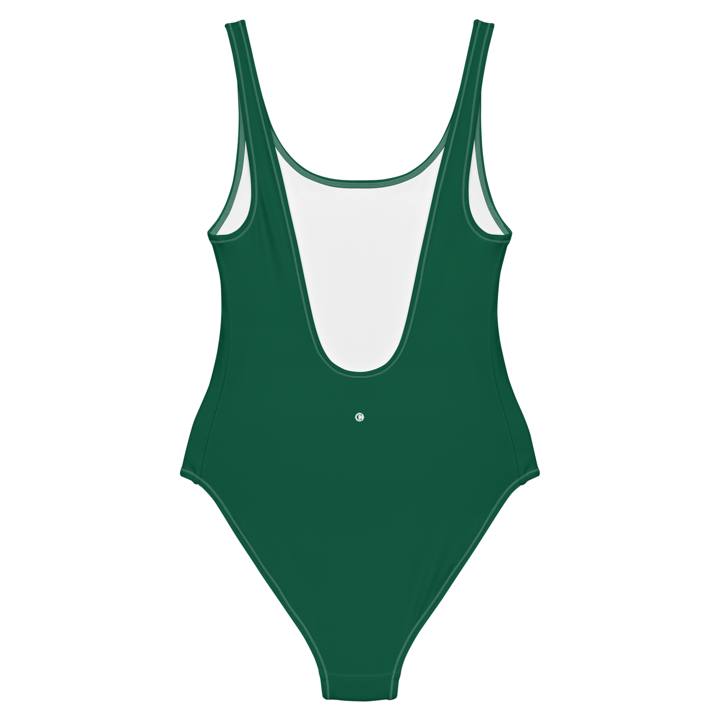 Michigan Upper Peninsula One-Piece Swimsuit (w/ UP Outline) | Superior Green