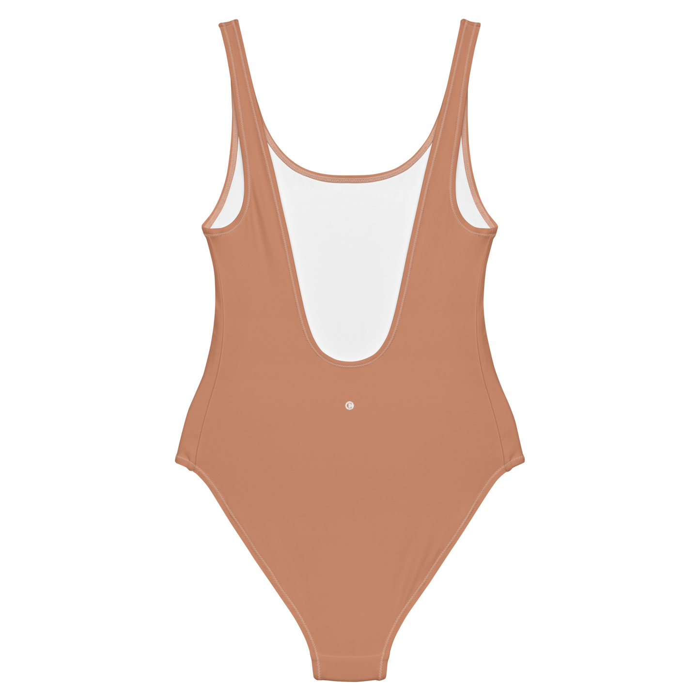 Michigan Upper Peninsula One-Piece Swimsuit (w/ UP Outline) | Copper Color