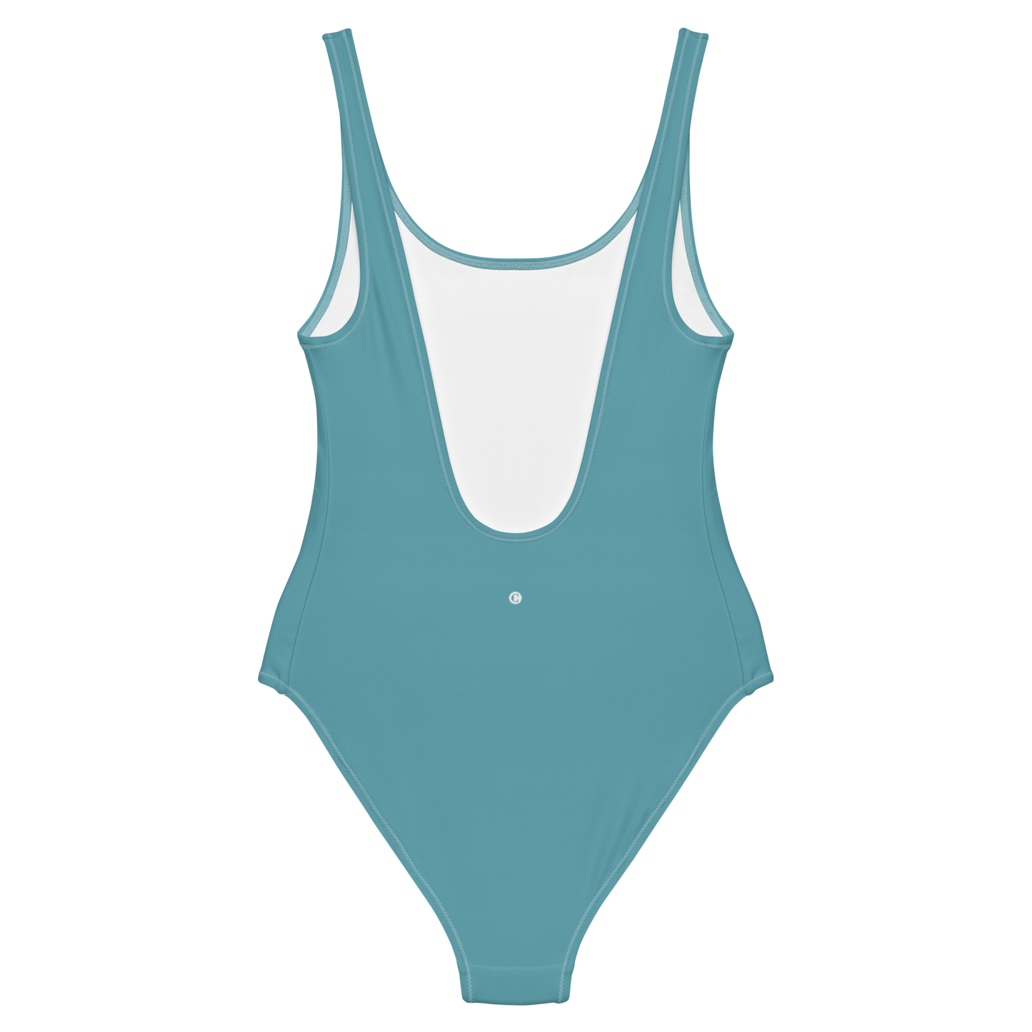 Michigan Upper Peninsula One-Piece Swimsuit (w/ UP Outline) | Lake Huron Blue