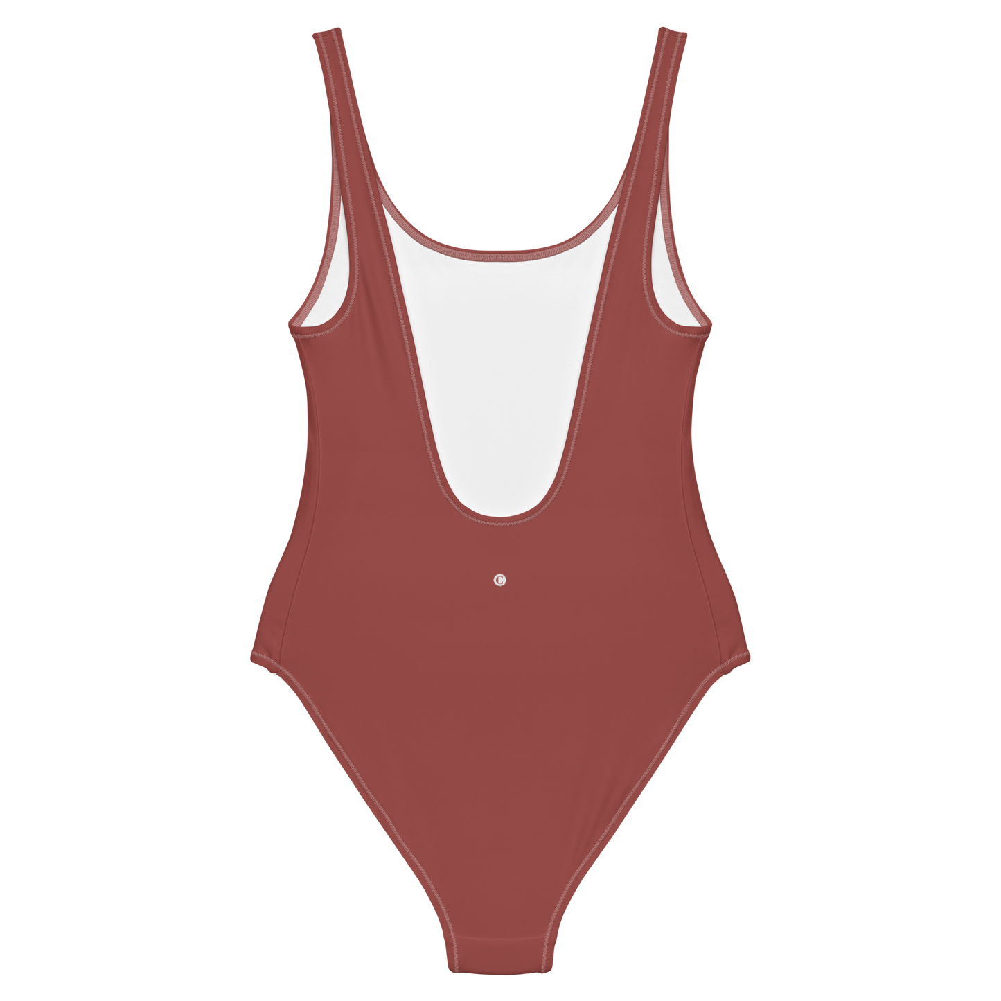 Michigan Upper Peninsula One-Piece Swimsuit (w/ UP Outline) | Ore Dock Red