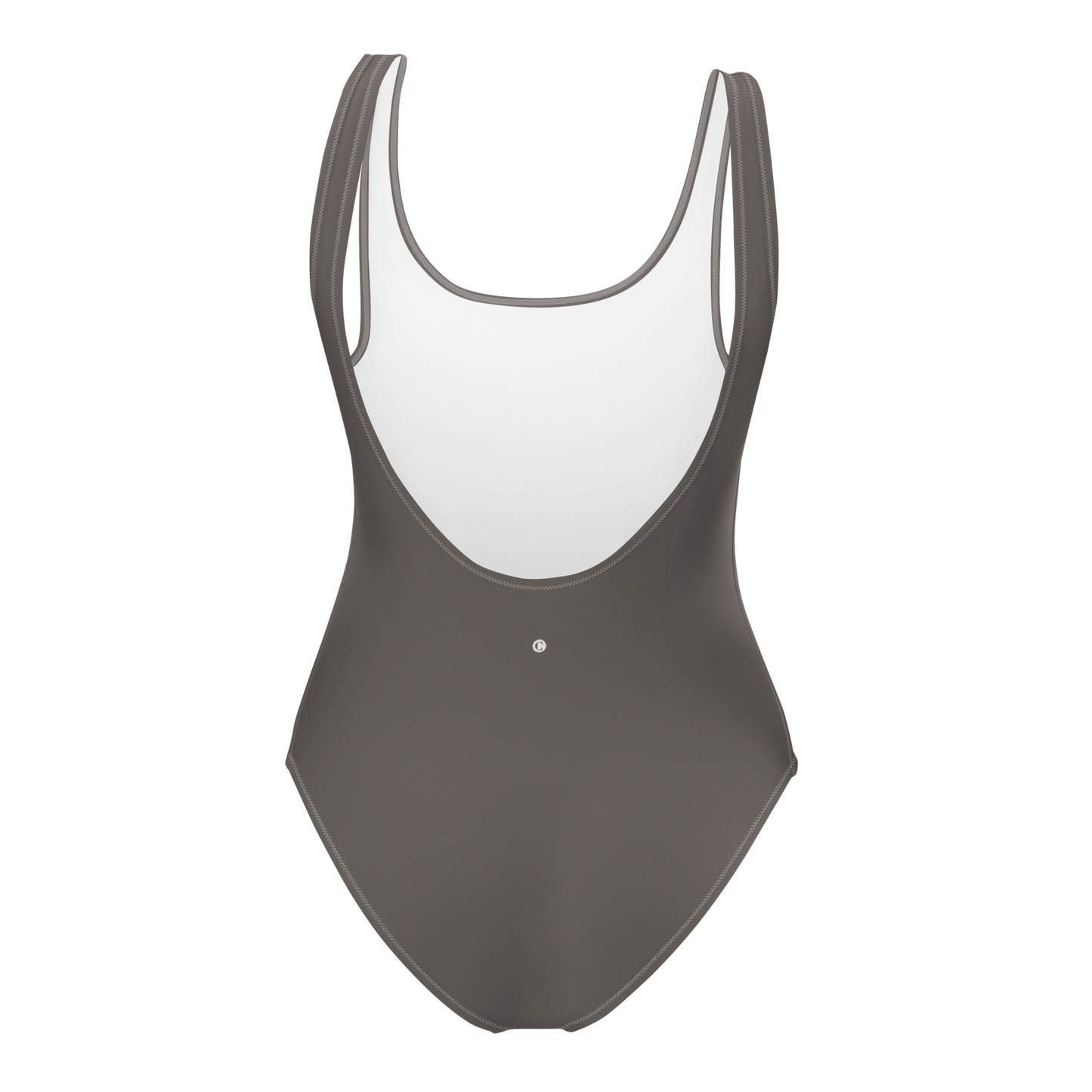 Michigan Upper Peninsula One-Piece Swimsuit (w/ UP Outline) | Warren Tank Grey