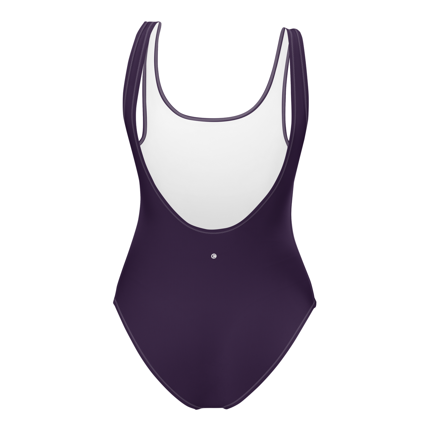 Michigan Upper Peninsula One-Piece Swimsuit (w/ UP Outline) | Blackcurrant