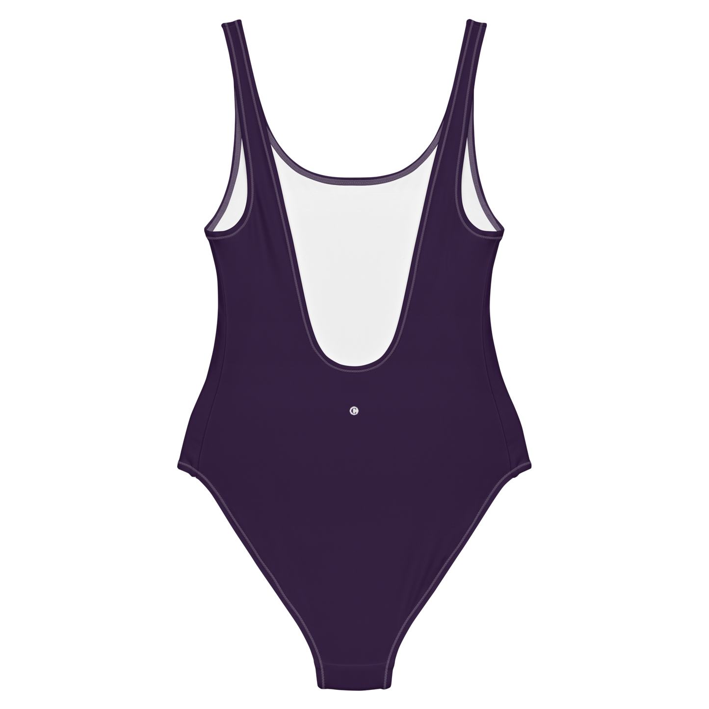 Michigan Upper Peninsula One-Piece Swimsuit (w/ UP Outline) | Blackcurrant