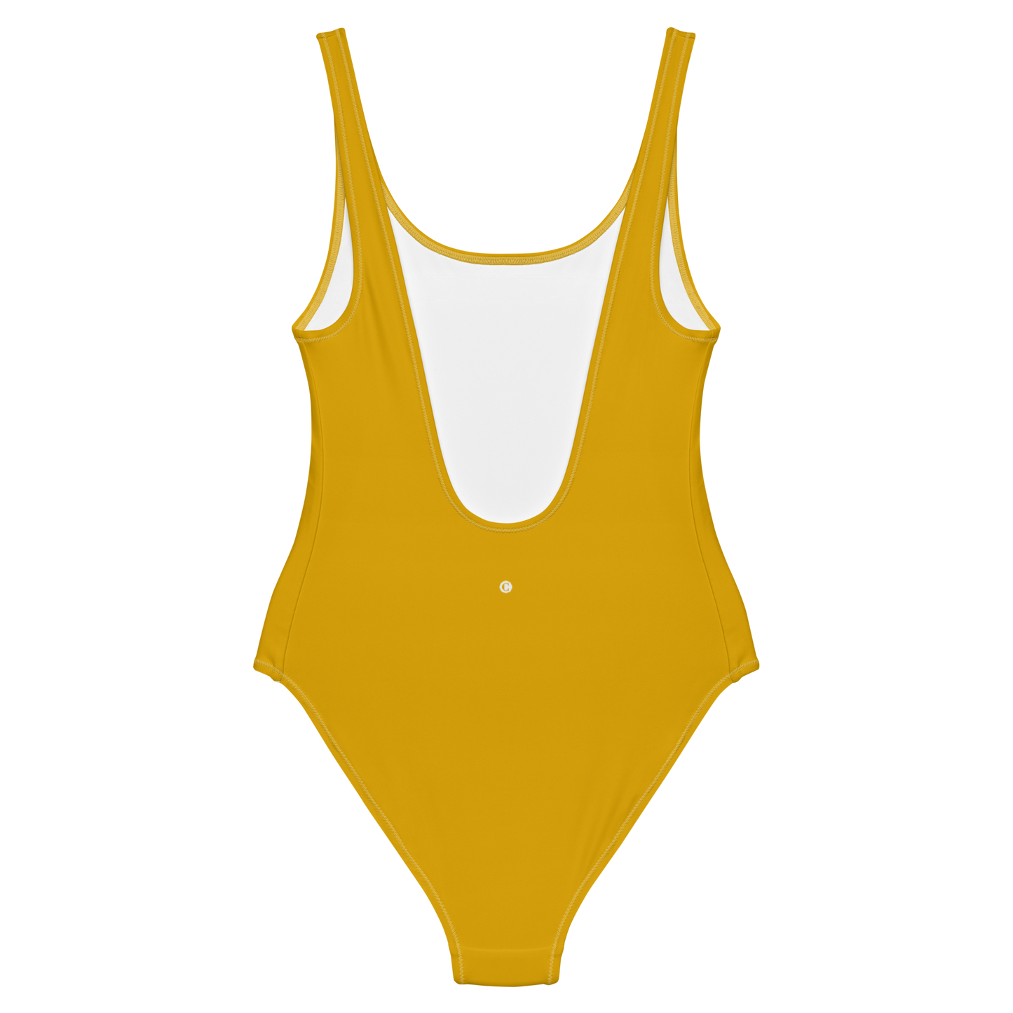 Michigan Upper Peninsula One-Piece Swimsuit (w/ UP Outline) | Gold