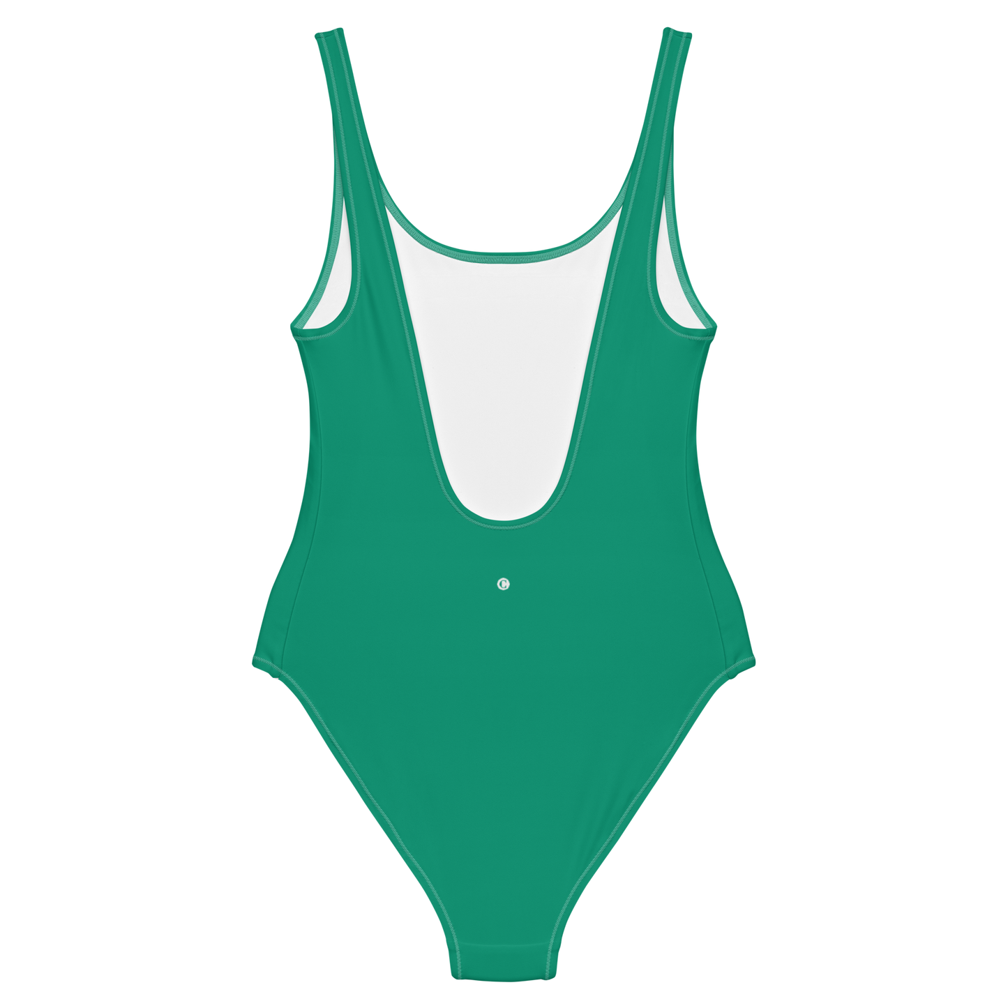 Michigan Upper Peninsula One-Piece Swimsuit (w/ UP Outline) | Emerald Green