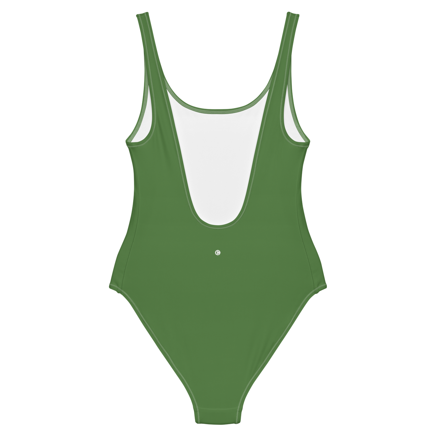 Michigan Upper Peninsula One-Piece Swimsuit (w/ UP Outline) | Pine Green