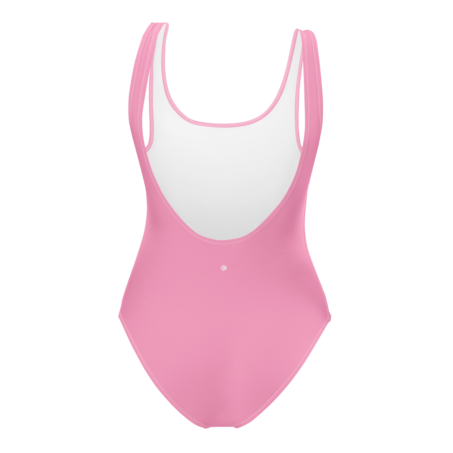 Michigan Upper Peninsula One-Piece Swimsuit (w/ UP Outline) | '67 Caddie Pink