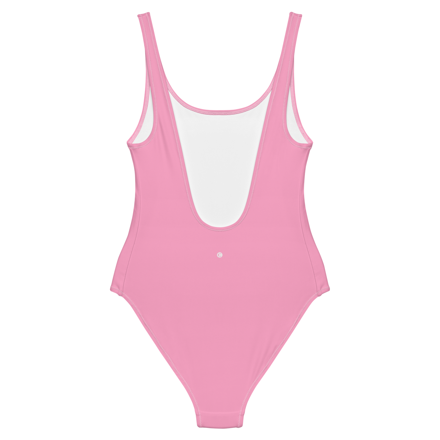 Michigan Upper Peninsula One-Piece Swimsuit (w/ UP Outline) | '67 Caddie Pink