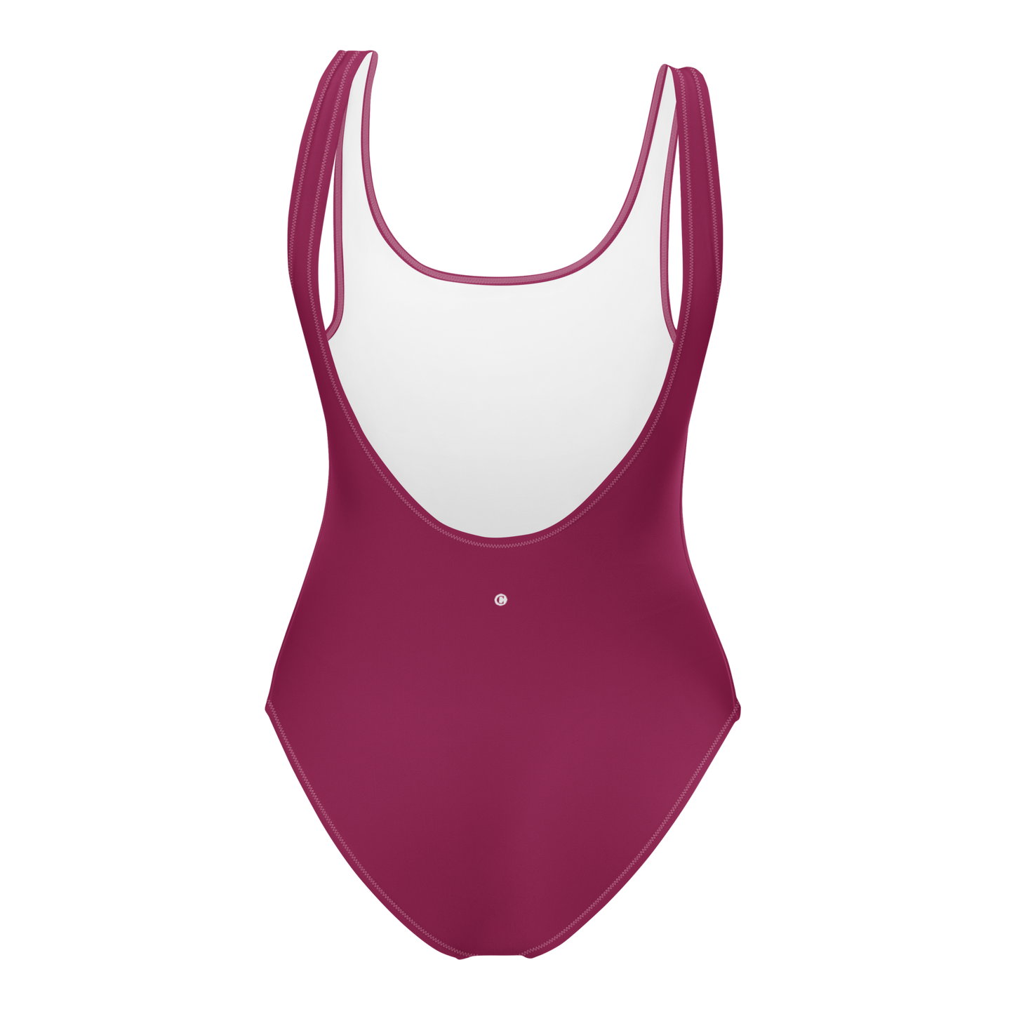 Michigan Upper Peninsula One-Piece Swimsuit (w/ UP Outline) | Ruby Red