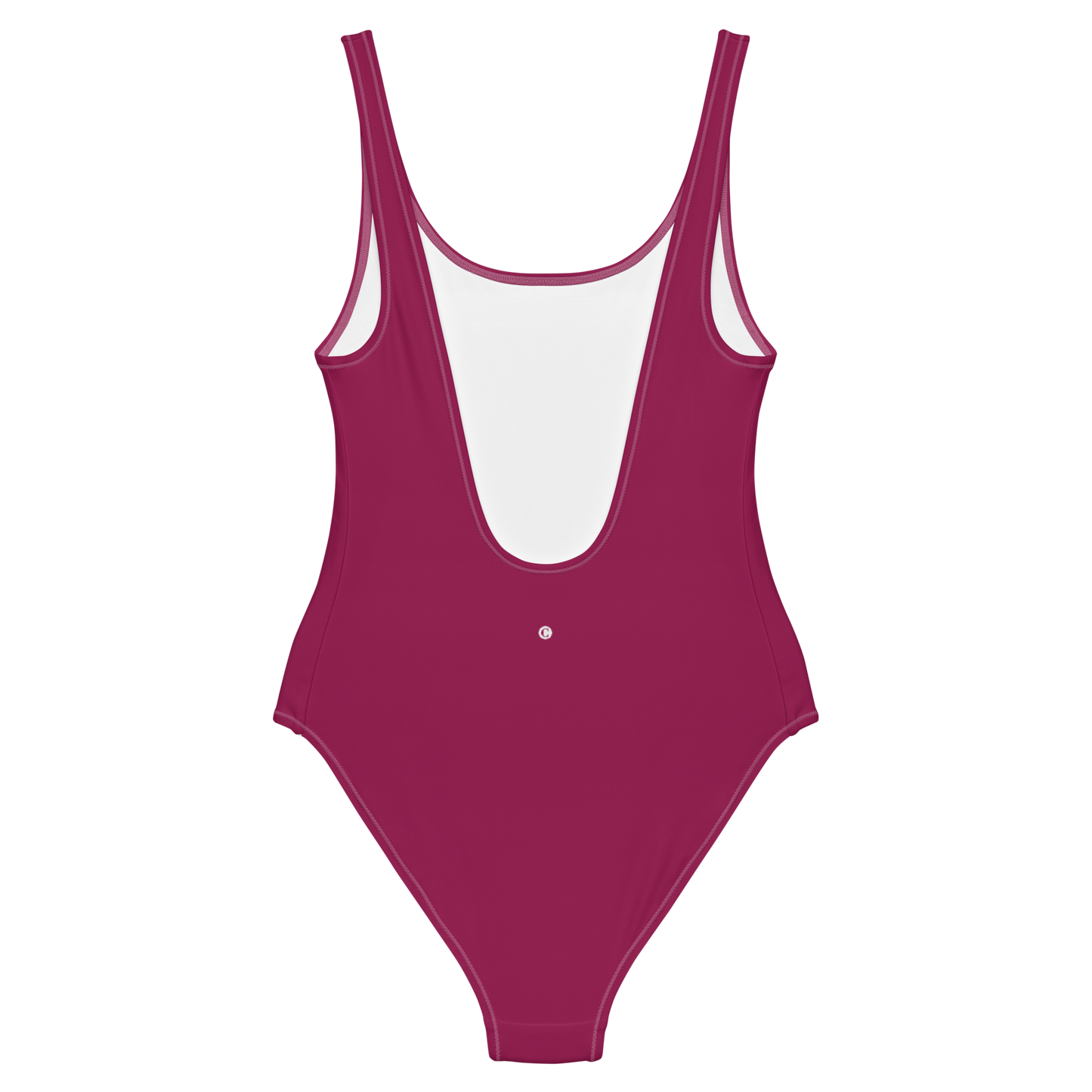 Michigan Upper Peninsula One-Piece Swimsuit (w/ UP Outline) | Ruby Red