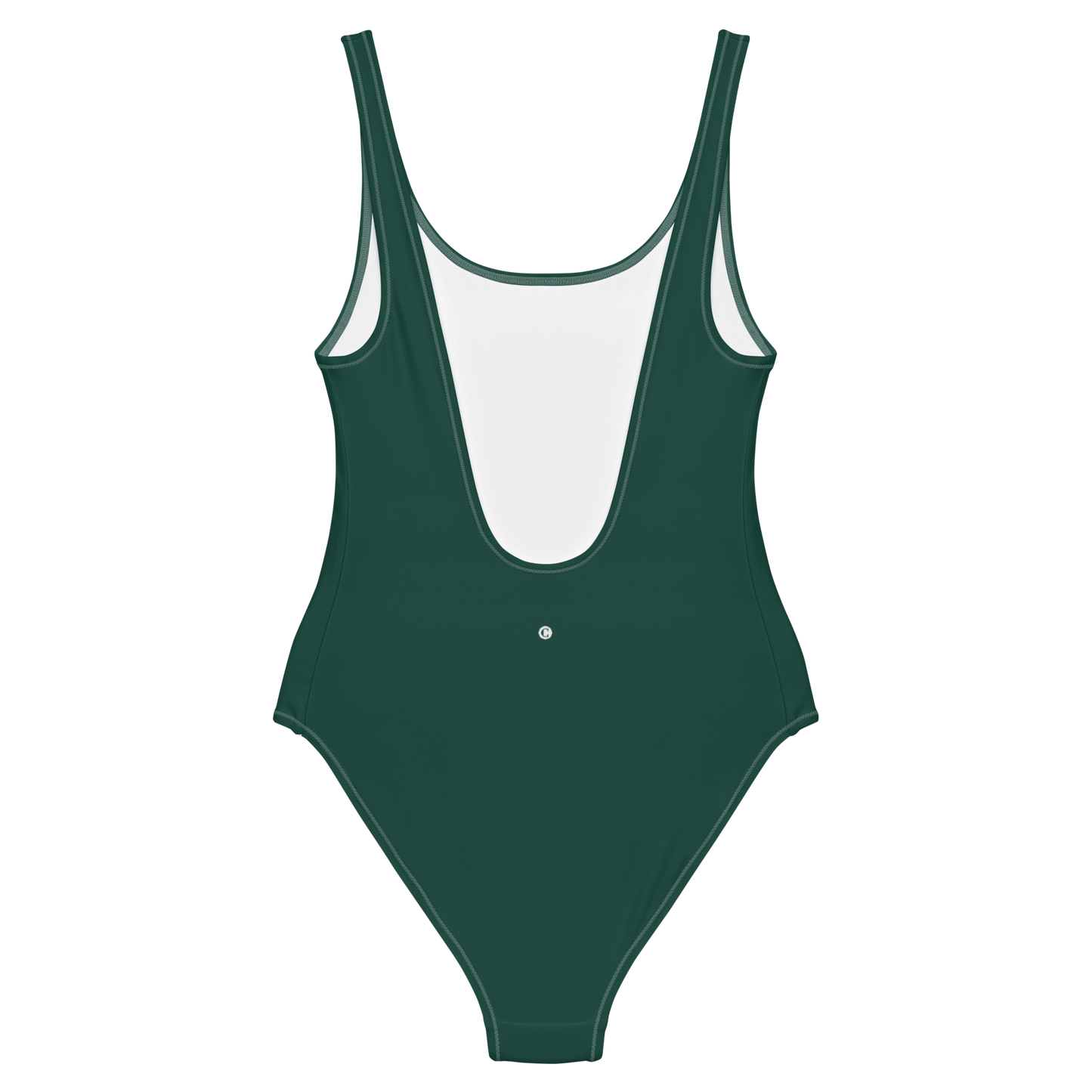 Michigan Upper Peninsula One-Piece Swimsuit (w/ UP Outline) | Laconic Green