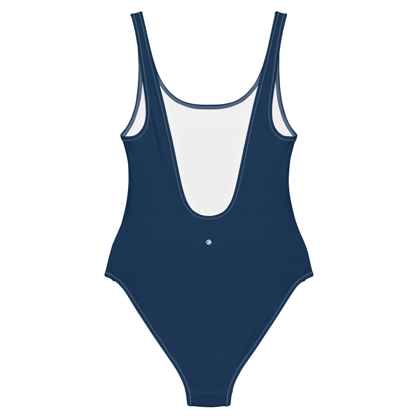 Michigan Upper Peninsula One-Piece Swimsuit (w/ UP Outline) | Navy