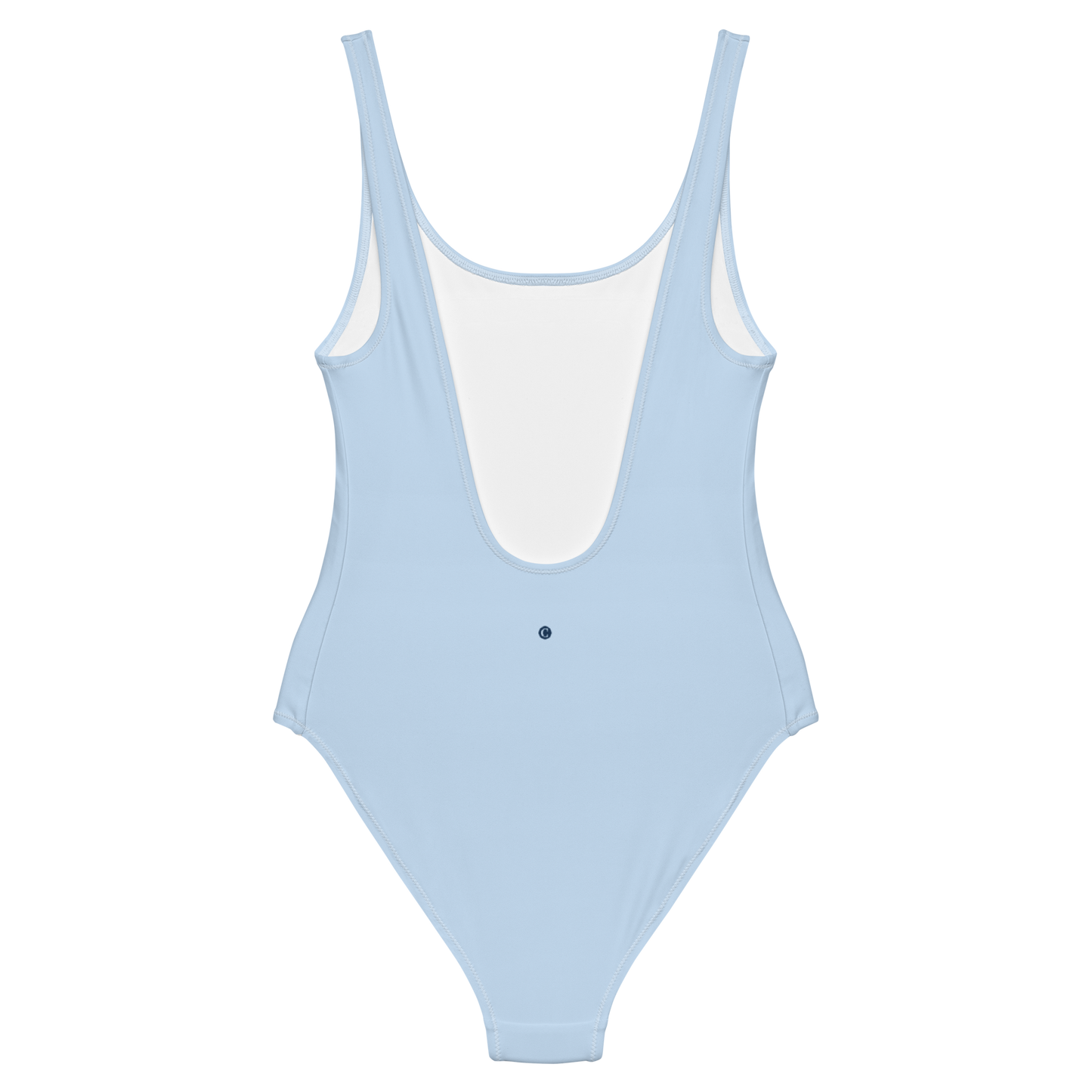 Michigan Upper Peninsula One-Piece Swimsuit (w/ UP Outline) | Light Blue