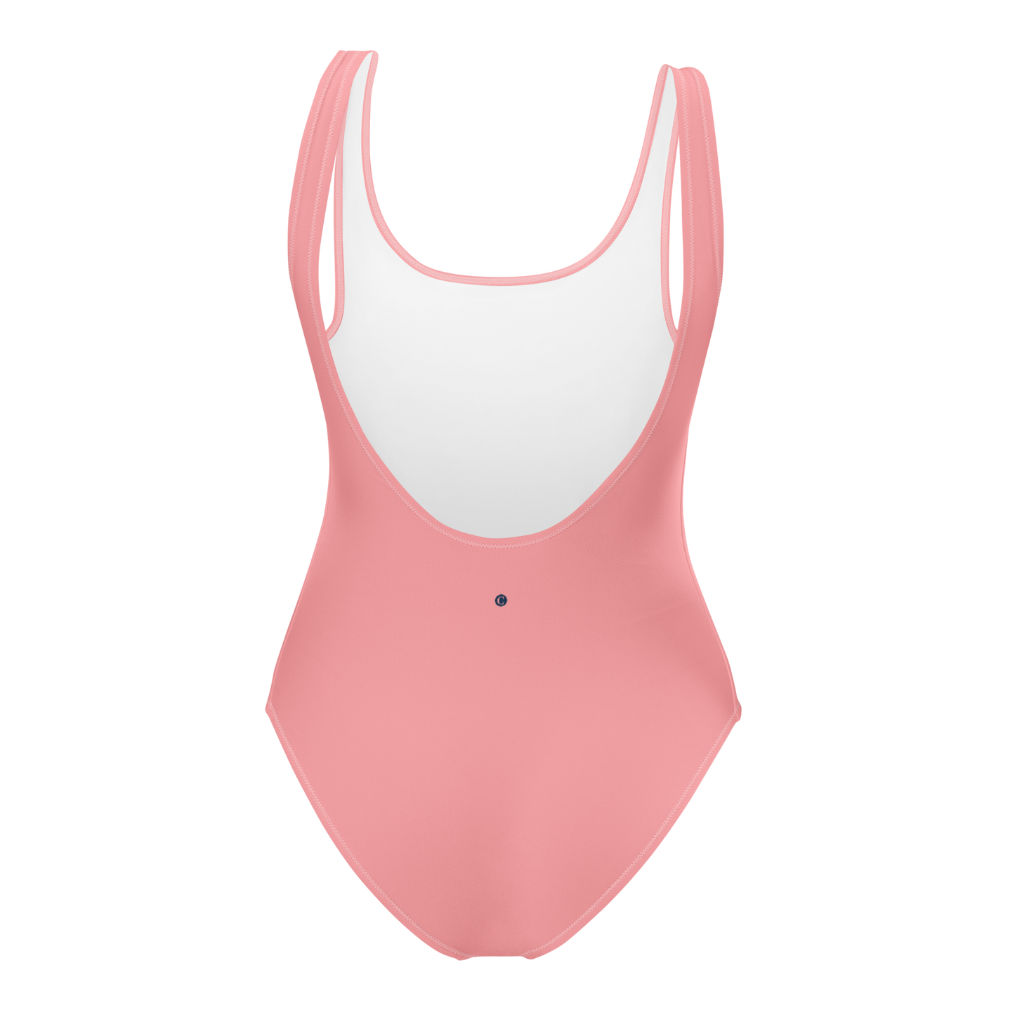 Michigan Upper Peninsula One-Piece Swimsuit (w/ UP Outline) | Strawberry Pink