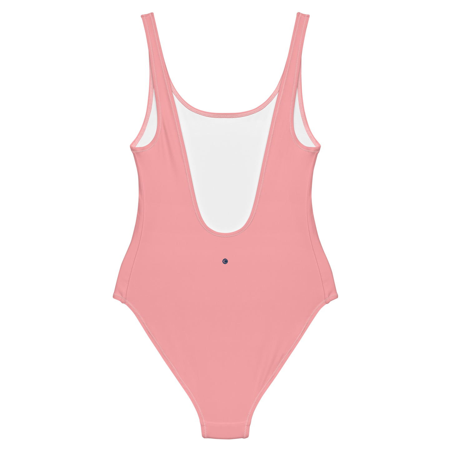 Michigan Upper Peninsula One-Piece Swimsuit (w/ UP Outline) | Strawberry Pink