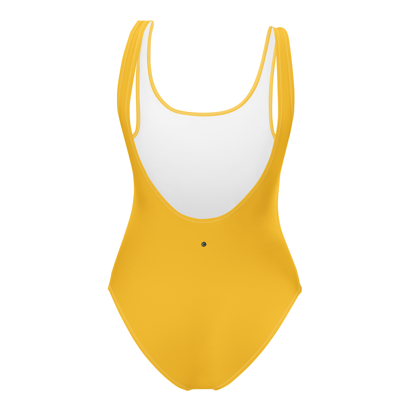 Michigan Upper Peninsula One-Piece Swimsuit (w/ UP Outline) | Maize