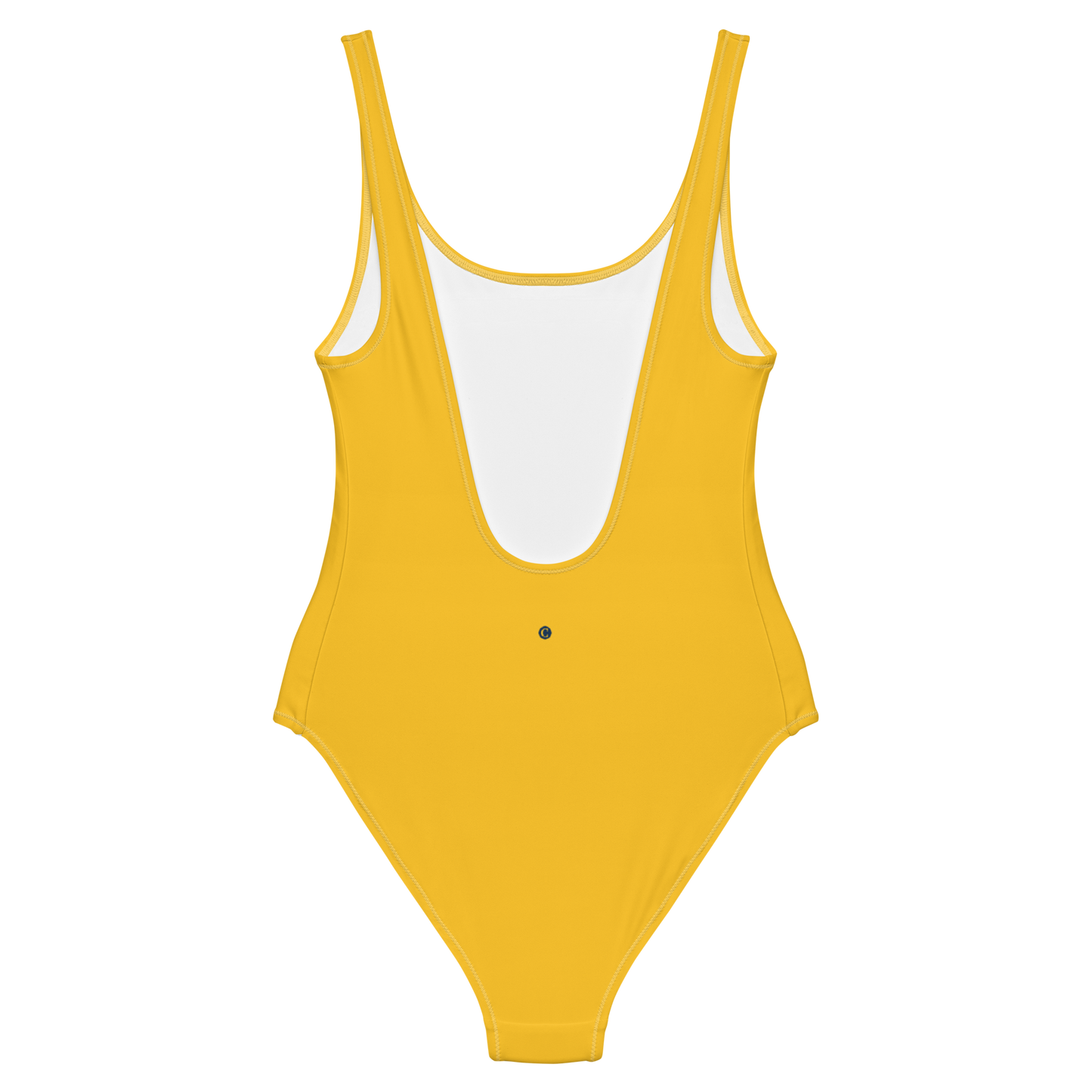 Michigan Upper Peninsula One-Piece Swimsuit (w/ UP Outline) | Maize