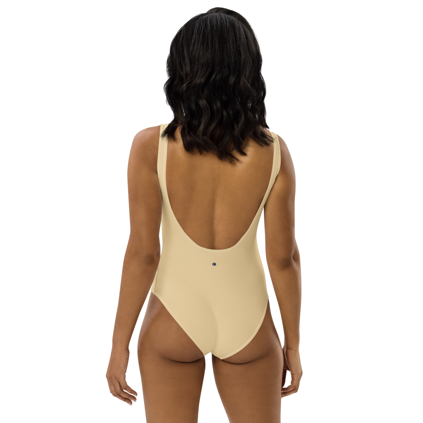 Michigan Upper Peninsula One-Piece Swimsuit (w/ UP Outline) | Maple Color