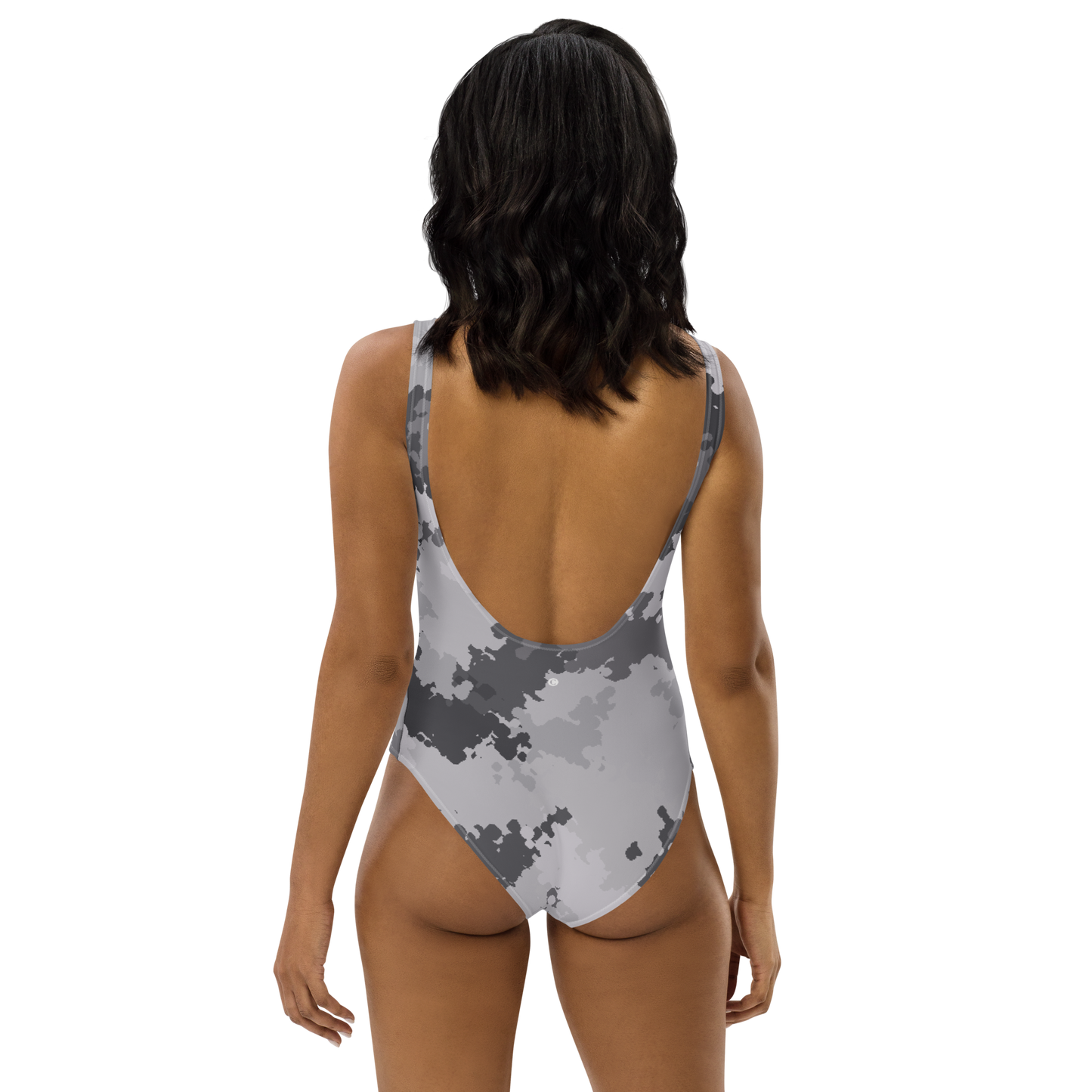 Michigan Upper Peninsula One-Piece Swimsuit (w/ UP Outline) | Iron Ore Camo