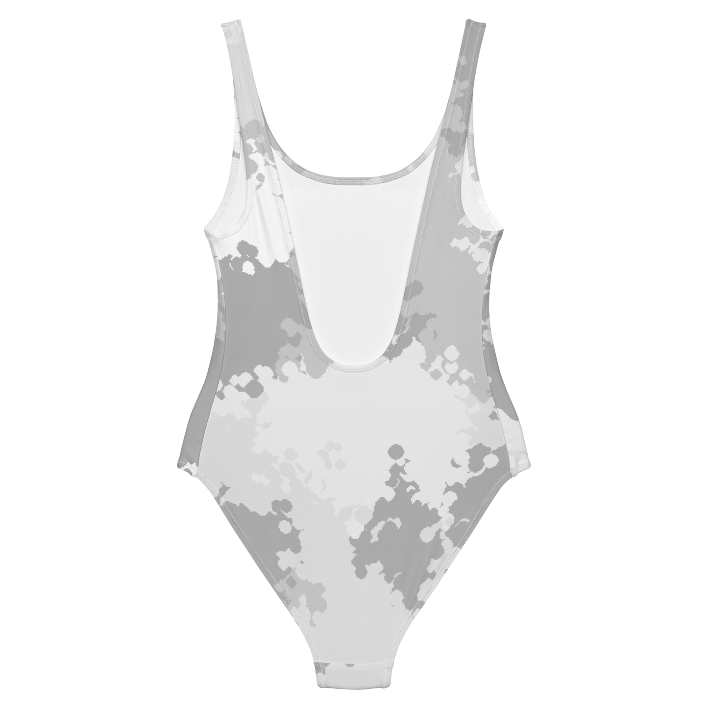 Michigan Upper Peninsula One-Piece Swimsuit (w/ UP Outline) | Snow Camo