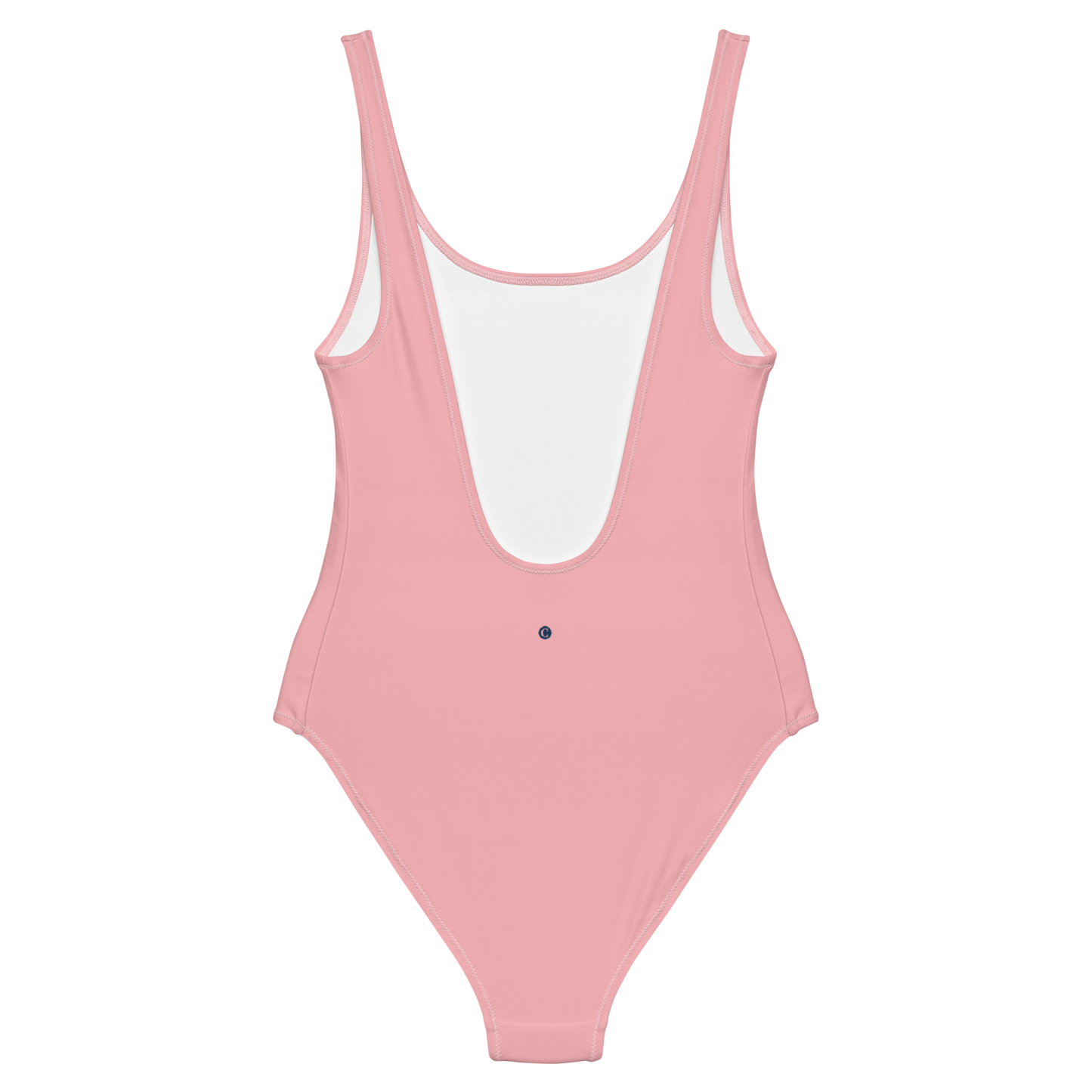 Michigan Upper Peninsula One-Piece Swimsuit (w/ UP USA Flag) | Strawberry Pink