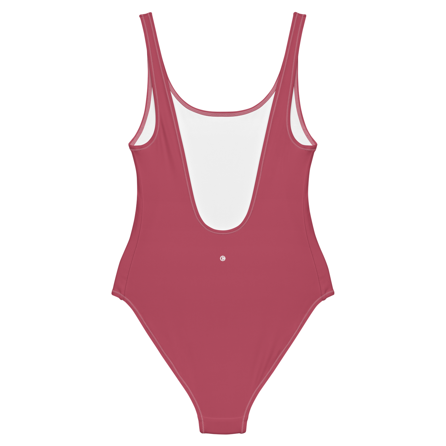 Michigan Upper Peninsula One-Piece Swimsuit (w/ UP USA Flag) | Popstar Pink