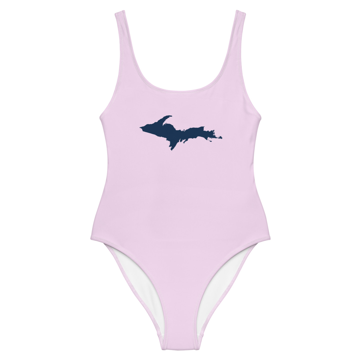 Michigan Upper Peninsula One-Piece Swimsuit (w/ UP Outline) | Selago