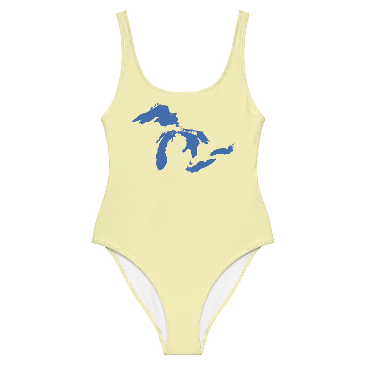 Great Lakes One-Piece Swimsuit | Canary Yellow