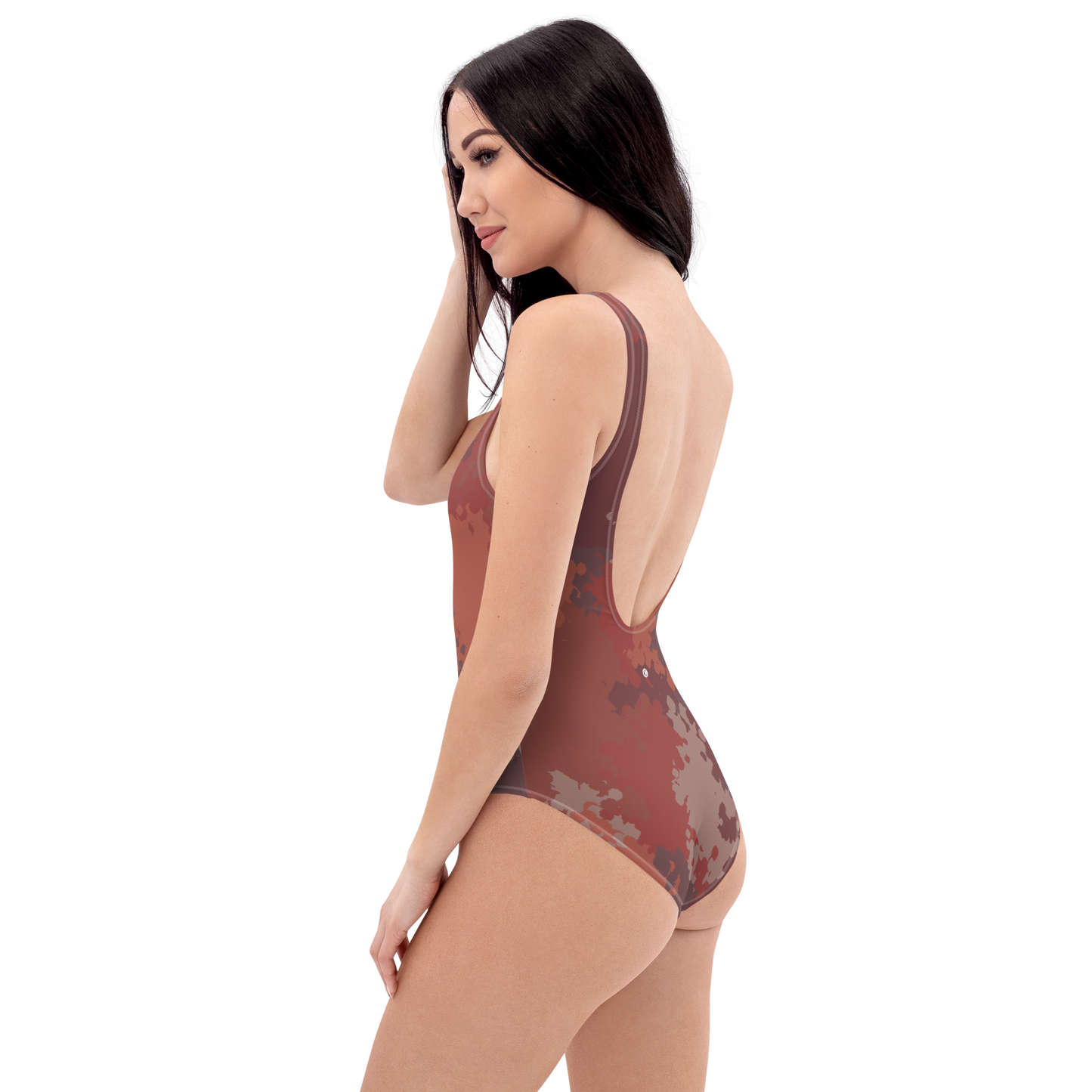 Michigan Upper Peninsula One-Piece Swimsuit (w/ UP Outline) | Ore Dock Camo