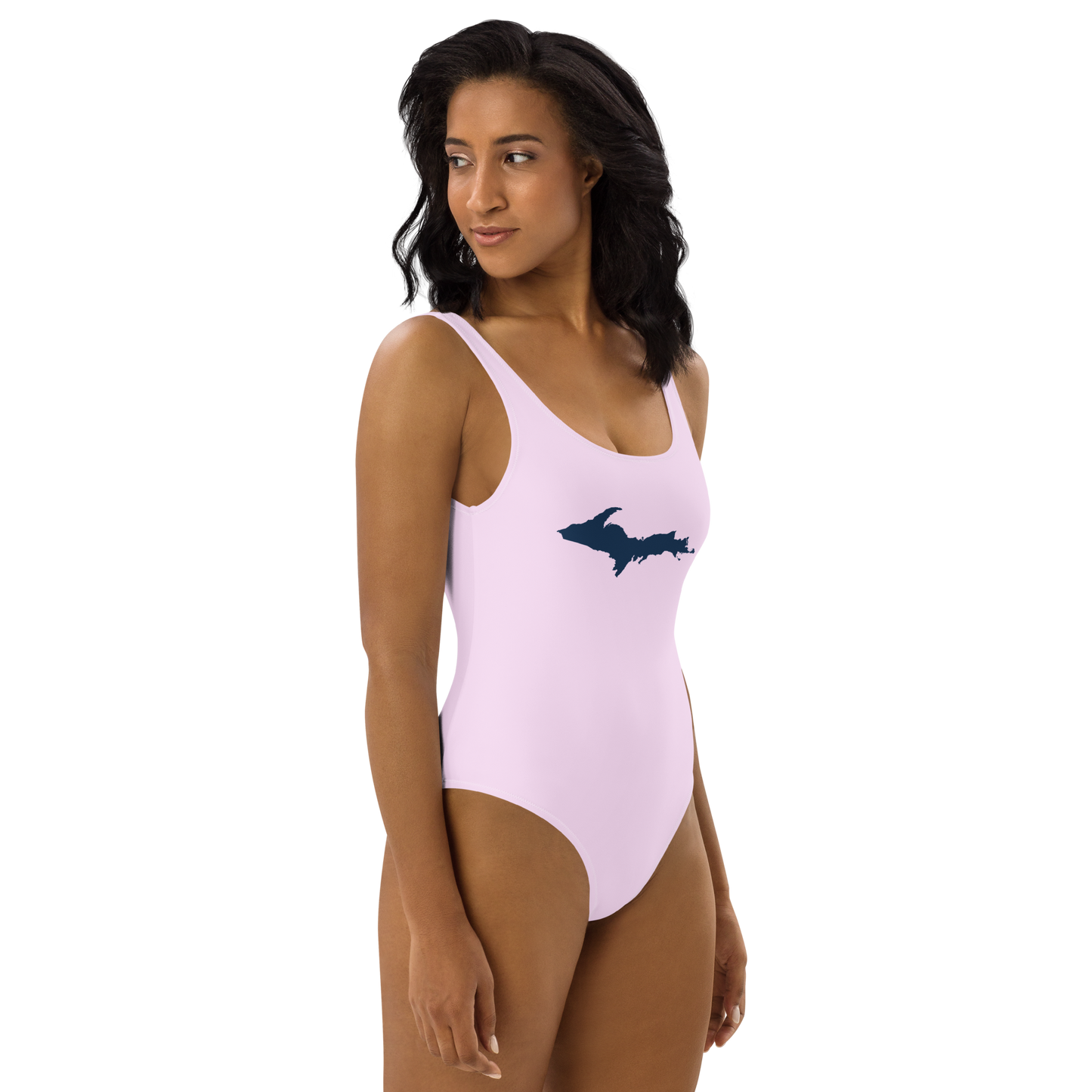 Michigan Upper Peninsula One-Piece Swimsuit (w/ UP Outline) | Selago