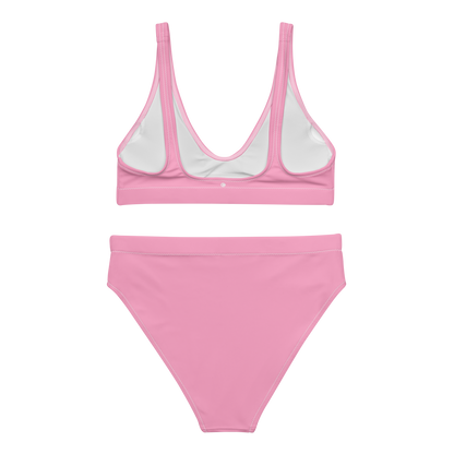 Michigan Upper Peninsula String Bikini (w/ Dual UP Outlines) | '67 Caddie Pink