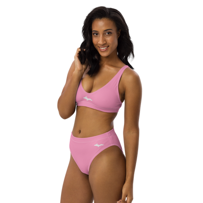 Michigan Upper Peninsula String Bikini (w/ Dual UP Outlines) | '67 Caddie Pink