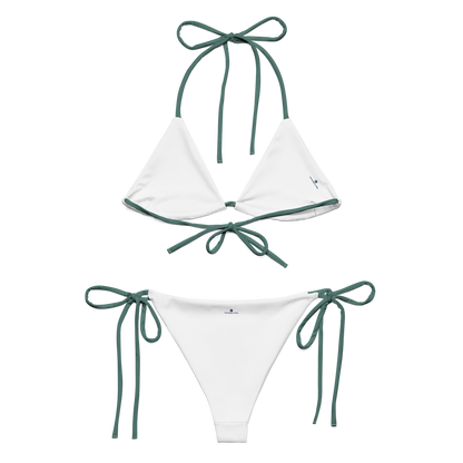 Michigan Upper Peninsula String Bikini (w/ Dual UP Outlines) | Copper Green