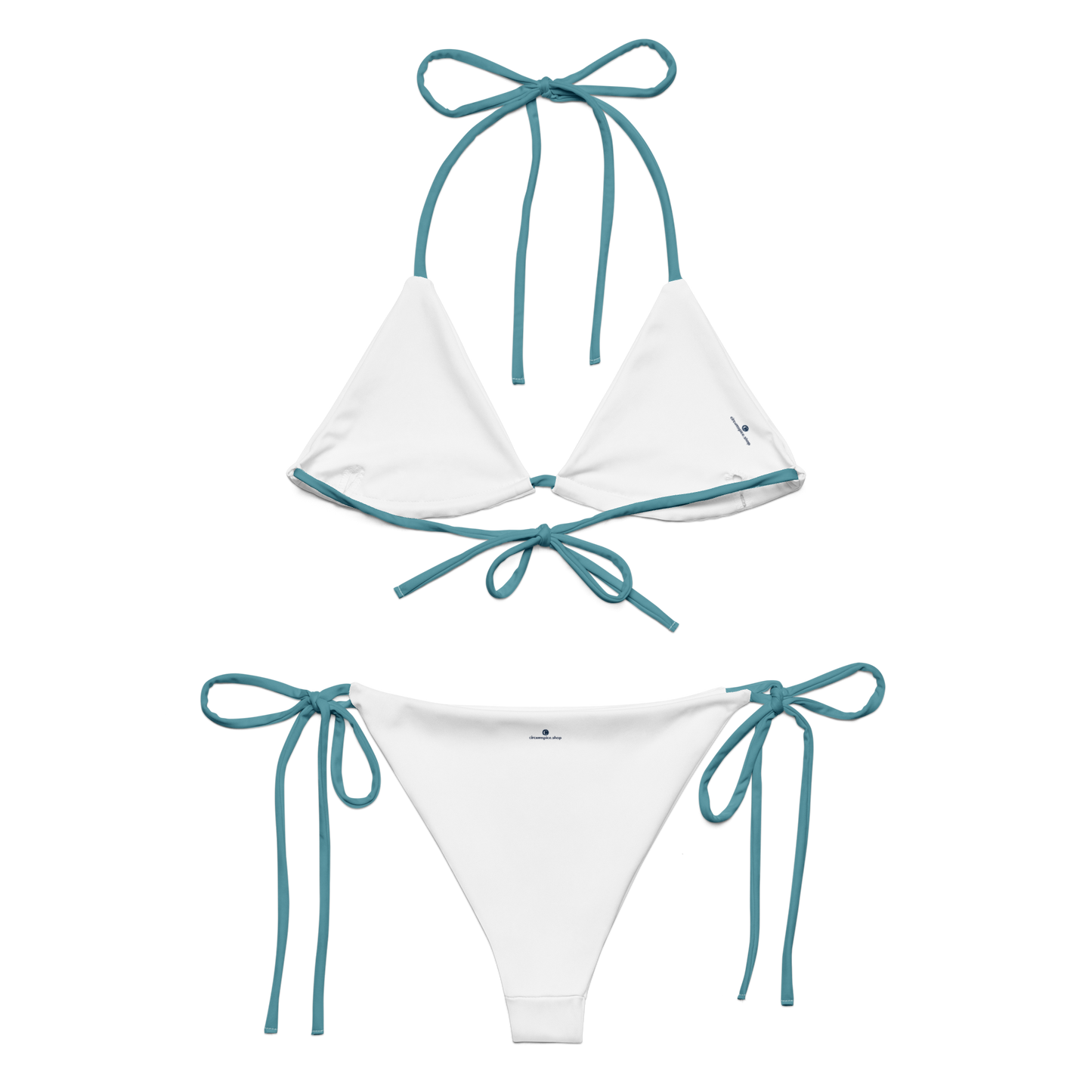 Michigan Upper Peninsula String Bikini (w/ Dual UP Outlines) | Lake Huron Blue