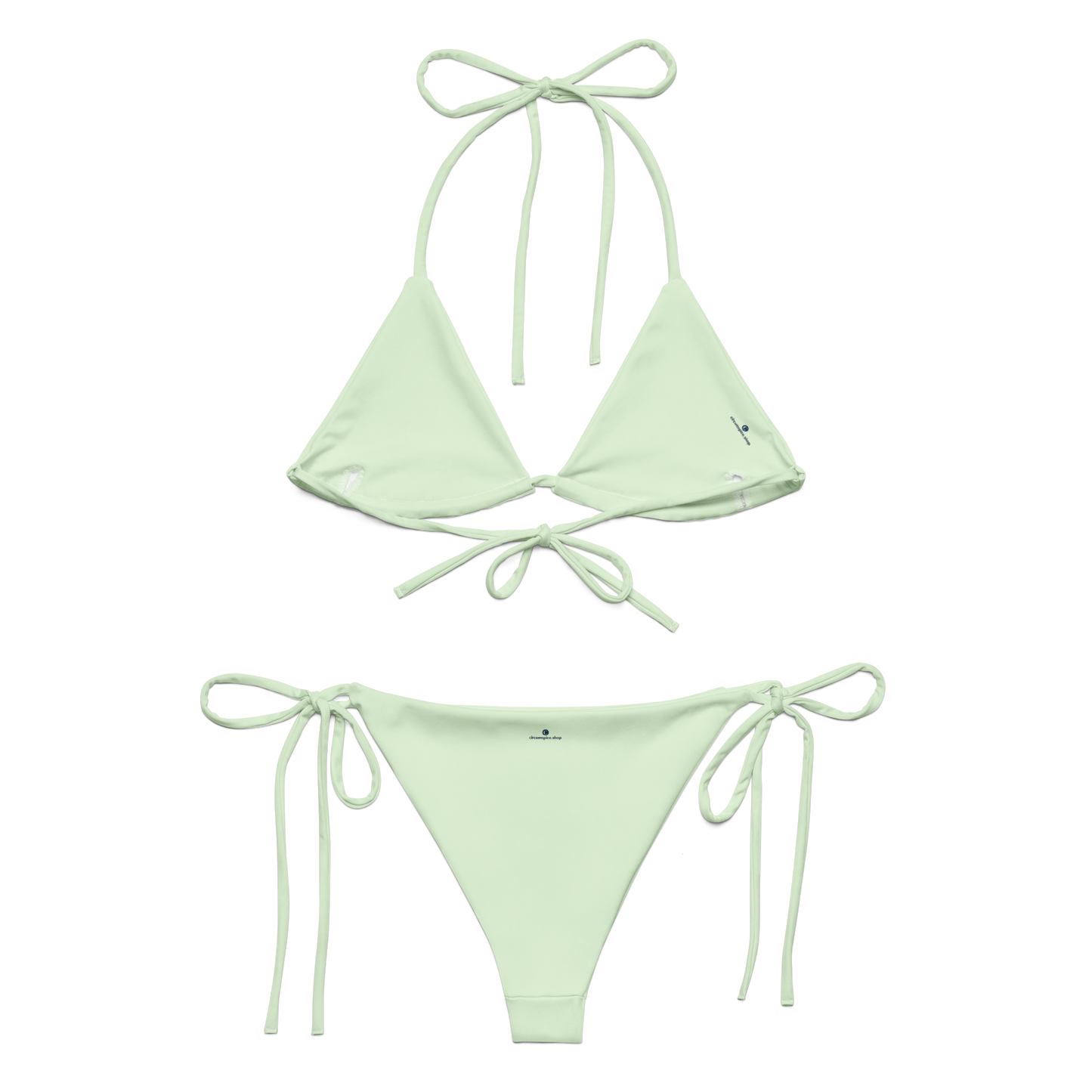 Michigan Upper Peninsula String Bikini (w/ Dual UP Outlines) | Dew Green