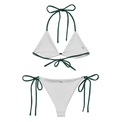 Michigan Upper Peninsula String Bikini (w/ UP USA Flag) | Laconic Green