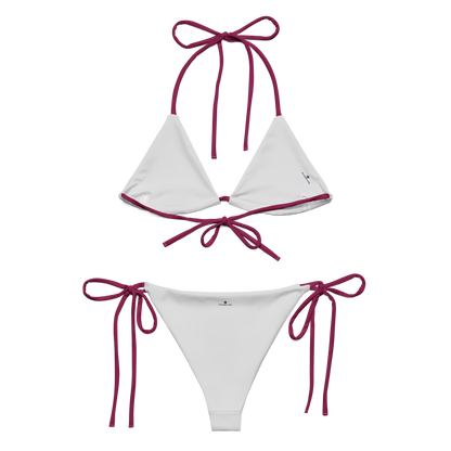 Michigan Upper Peninsula String Bikini (w/ UP USA Flag) | Ruby Red