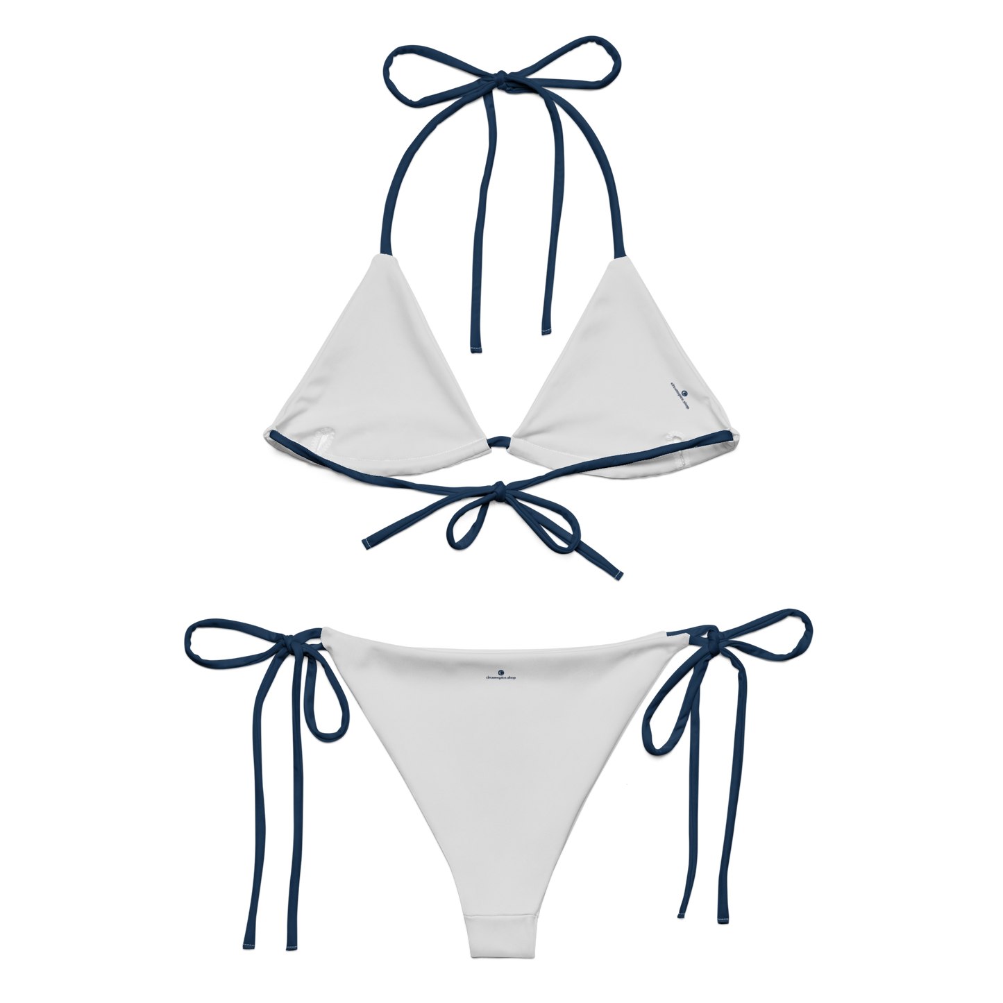 Michigan Upper Peninsula String Bikini (w/ UP USA Flag) | Navy