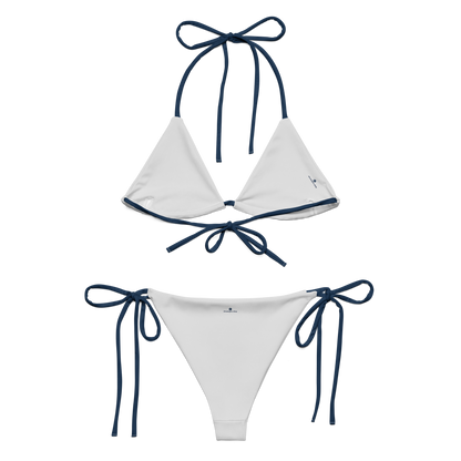 Michigan Upper Peninsula String Bikini (w/ UP USA Flag) | Navy