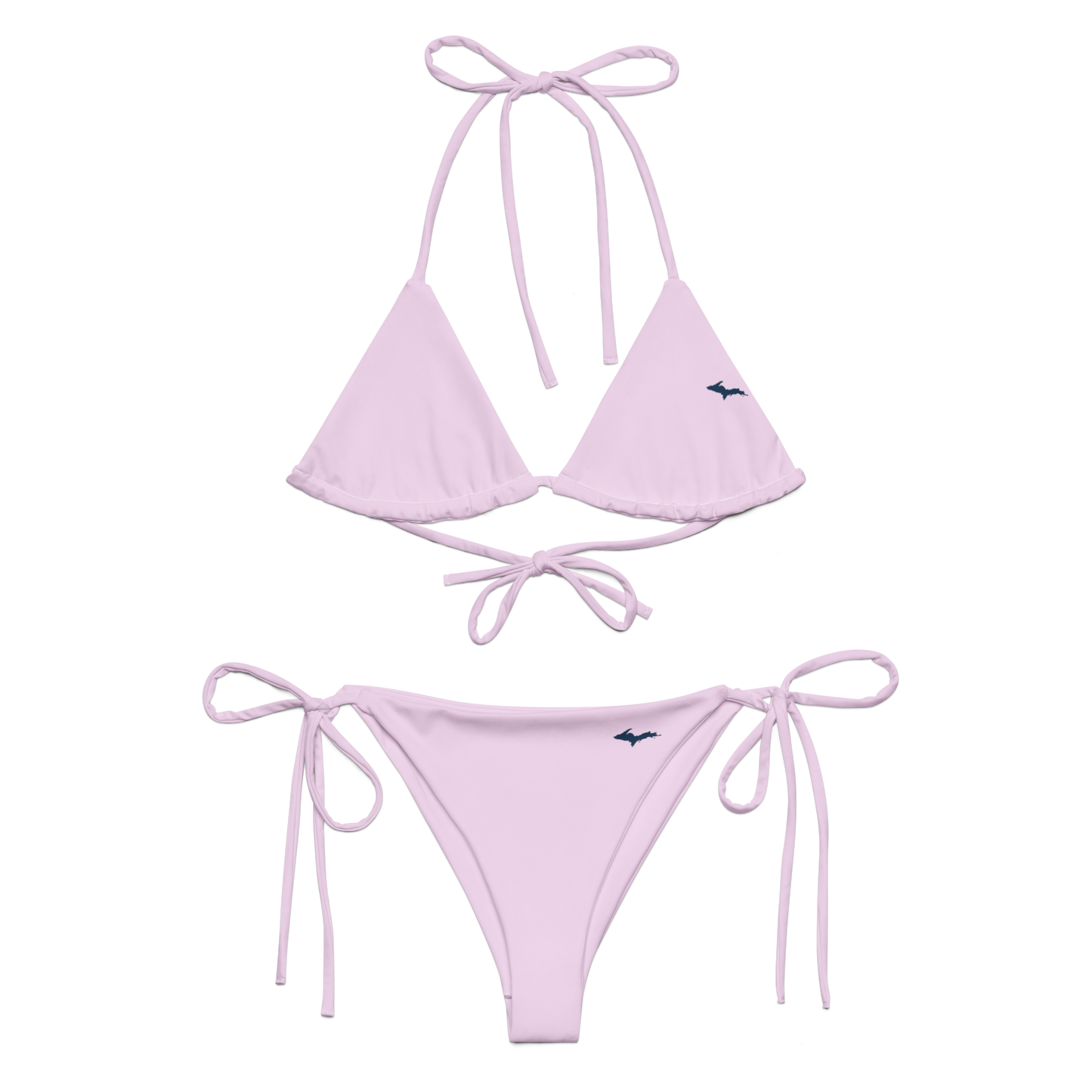 Michigan Upper Peninsula String Bikini (w/ Dual UP Outlines) | Pale Lavender