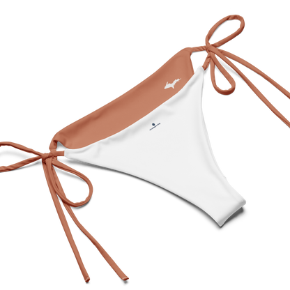 Michigan Upper Peninsula String Bikini (w/ Dual UP Outlines) | Copper Color