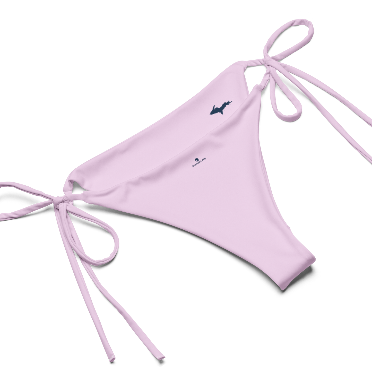 Michigan Upper Peninsula String Bikini (w/ Dual UP Outlines) | Pale Lavender