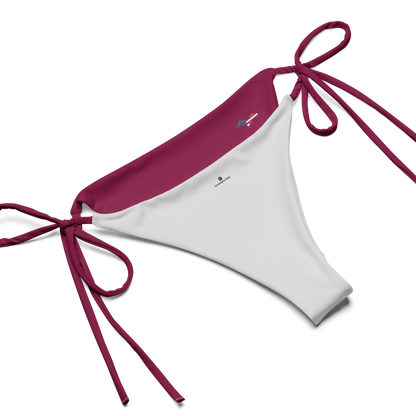 Michigan Upper Peninsula String Bikini (w/ UP USA Flag) | Ruby Red