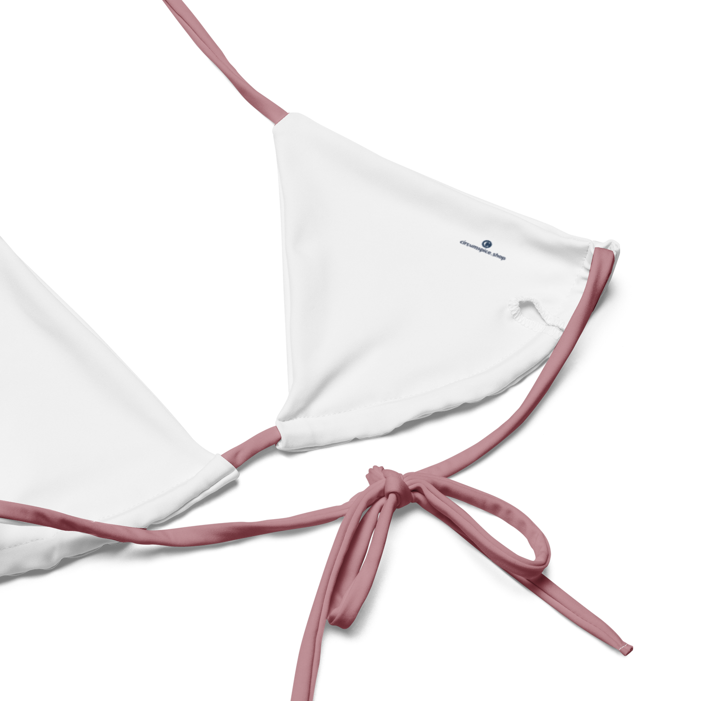 Michigan Upper Peninsula String Bikini (w/ Dual UP Outlines) | Cherry Blossom